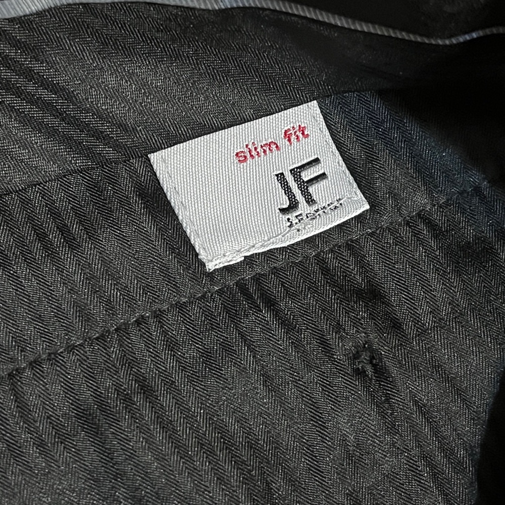 JF J. Ferrar black slim fit dress pants 34x30